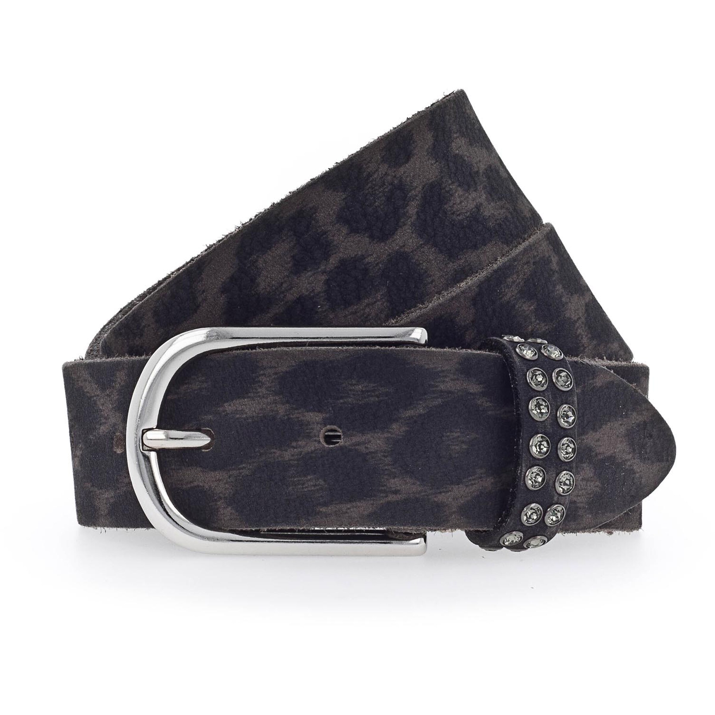 Cintura 'Leora' di B.BELT in nero: frontale