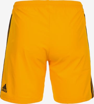 ADIDAS SPORTSWEAR Regular Workout Pants 'Condivo 18' in Yellow