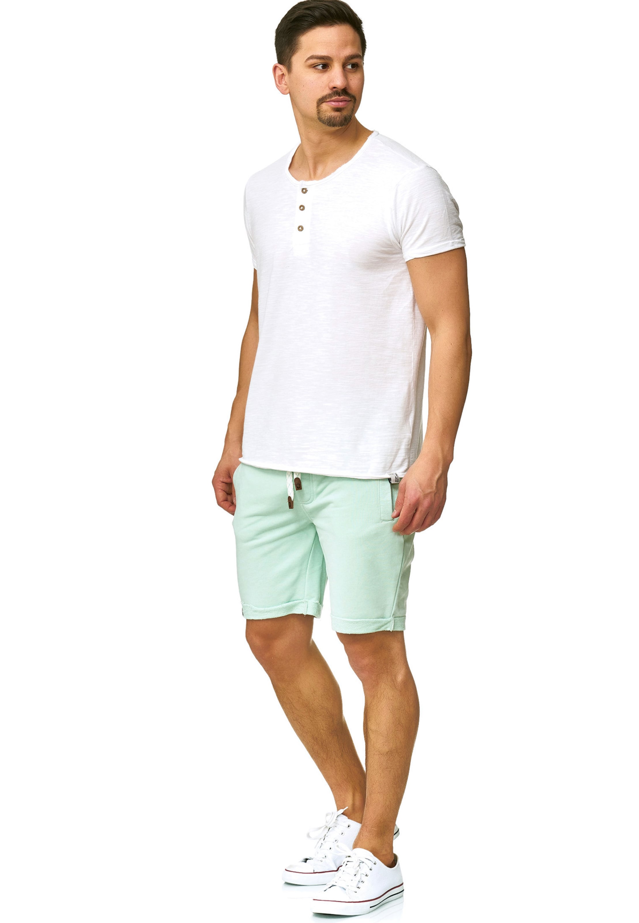 INDICODE JEANS Regular Broek 'Aldrich' in Groen