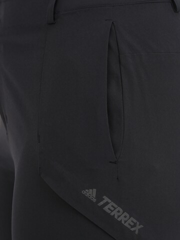 ADIDAS PERFORMANCE Normální Sportovní kalhoty – černá