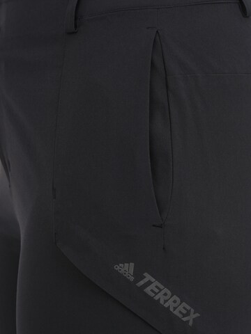 ADIDAS PERFORMANCE Regular Outdoorhose in Schwarz