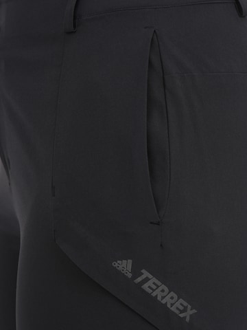 ADIDAS PERFORMANCE Regular Workout Pants in Black