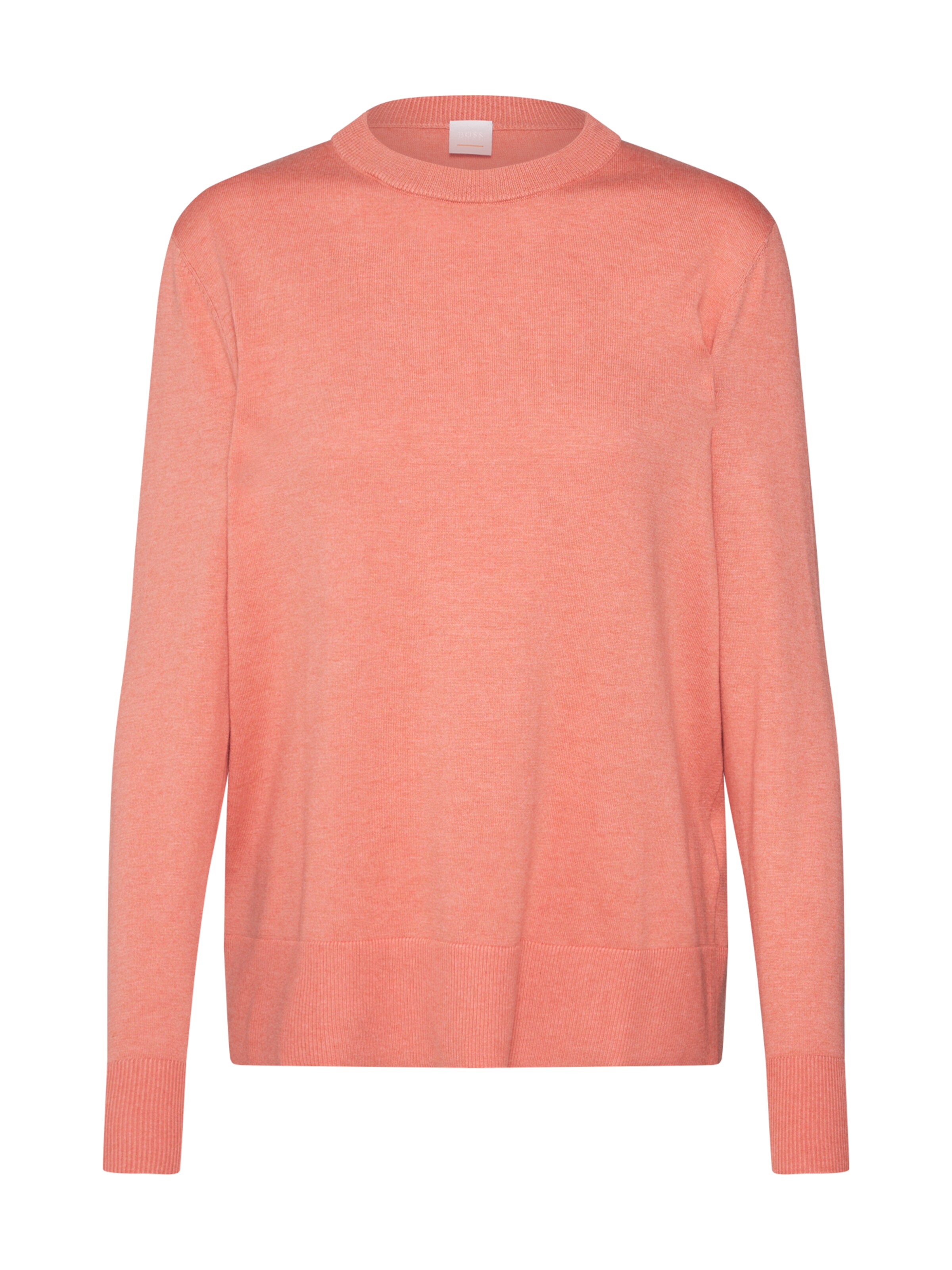 BOSS - Trui 'Ibinni' in de kleur Abrikoos