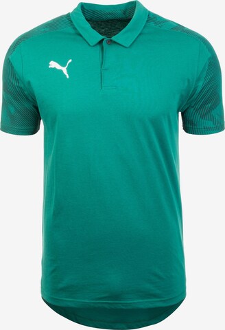 T-Shirt fonctionnel 'Cup Sideline' PUMA en vert : devant