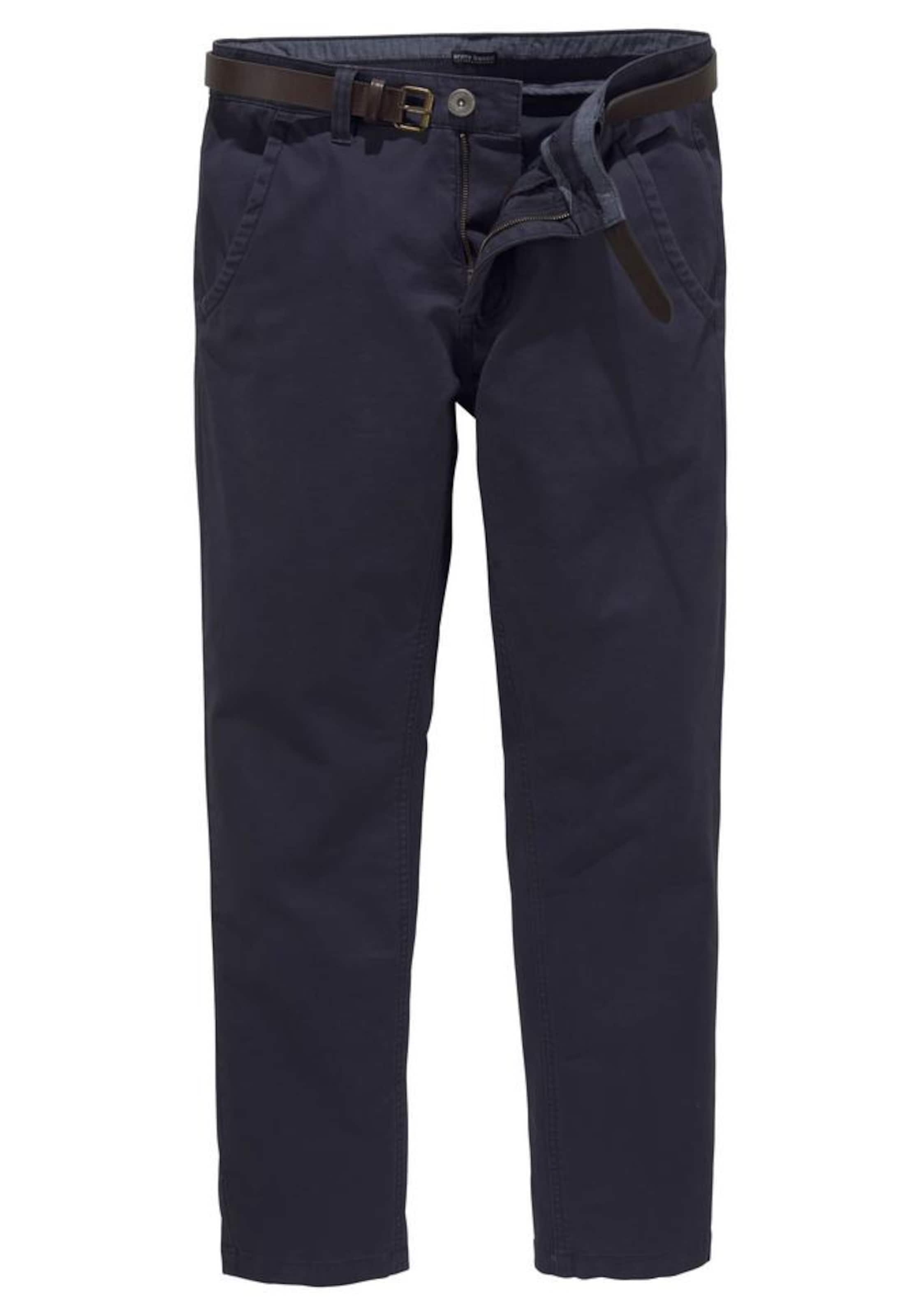 Bruno Banani Chinohose in Blau: Vorderseite