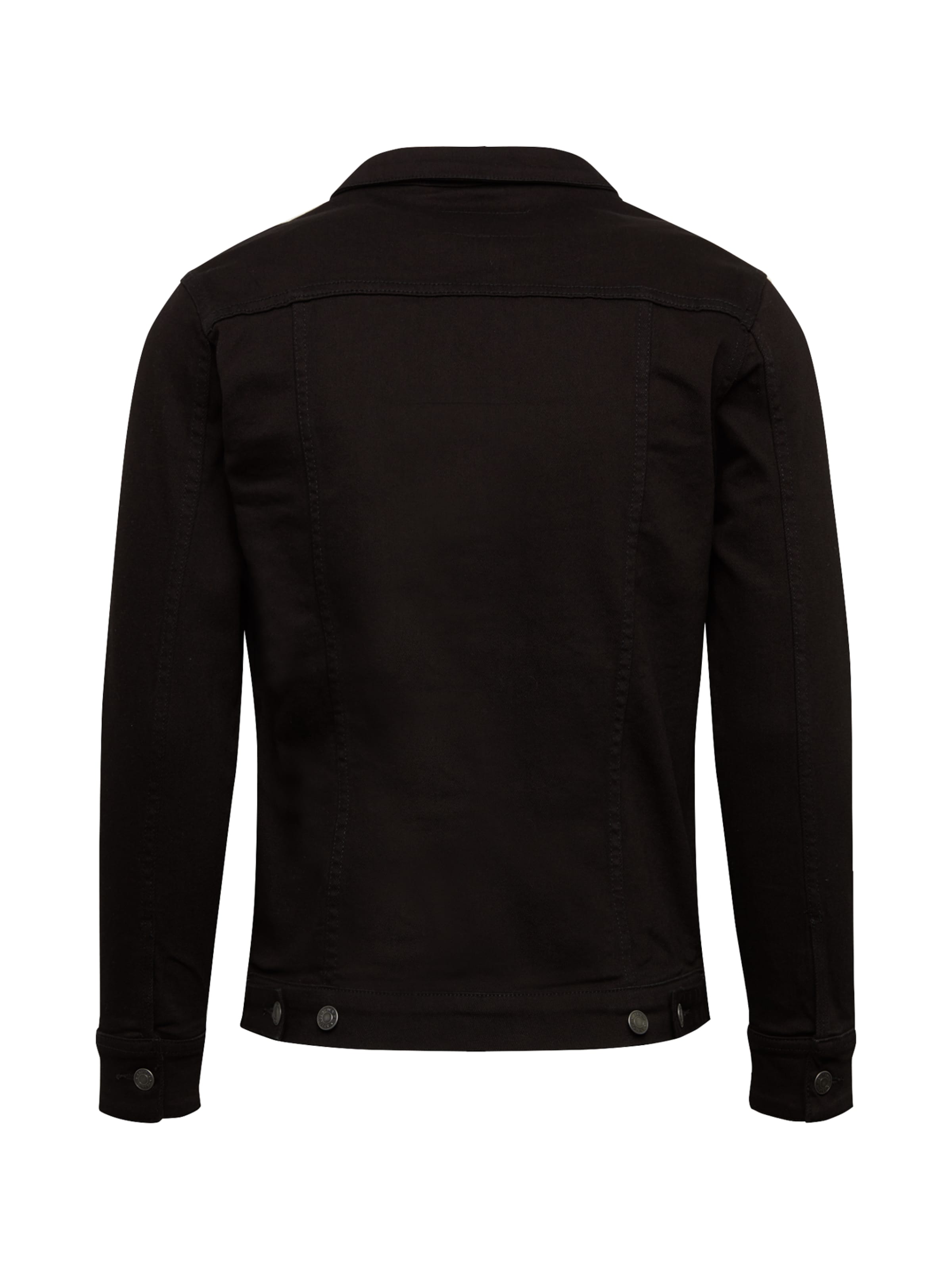 Denim Project Regular fit Between-Season Jacket 'Kash' in Black