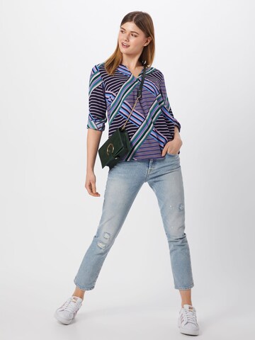 TOM TAILOR Bluse in Mischfarben