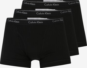 Calvin Klein Underwear Boxershorts 'TRUNK 3PK' i svart: framsida