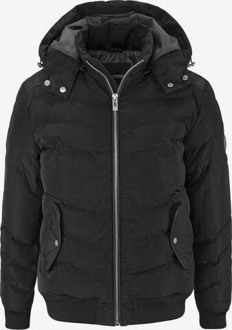 BRUNO BANANI Steppjacke in Schwarz: predná strana