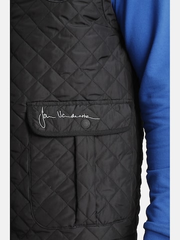 Jan Vanderstorm Vest 'Rodewin' in Black