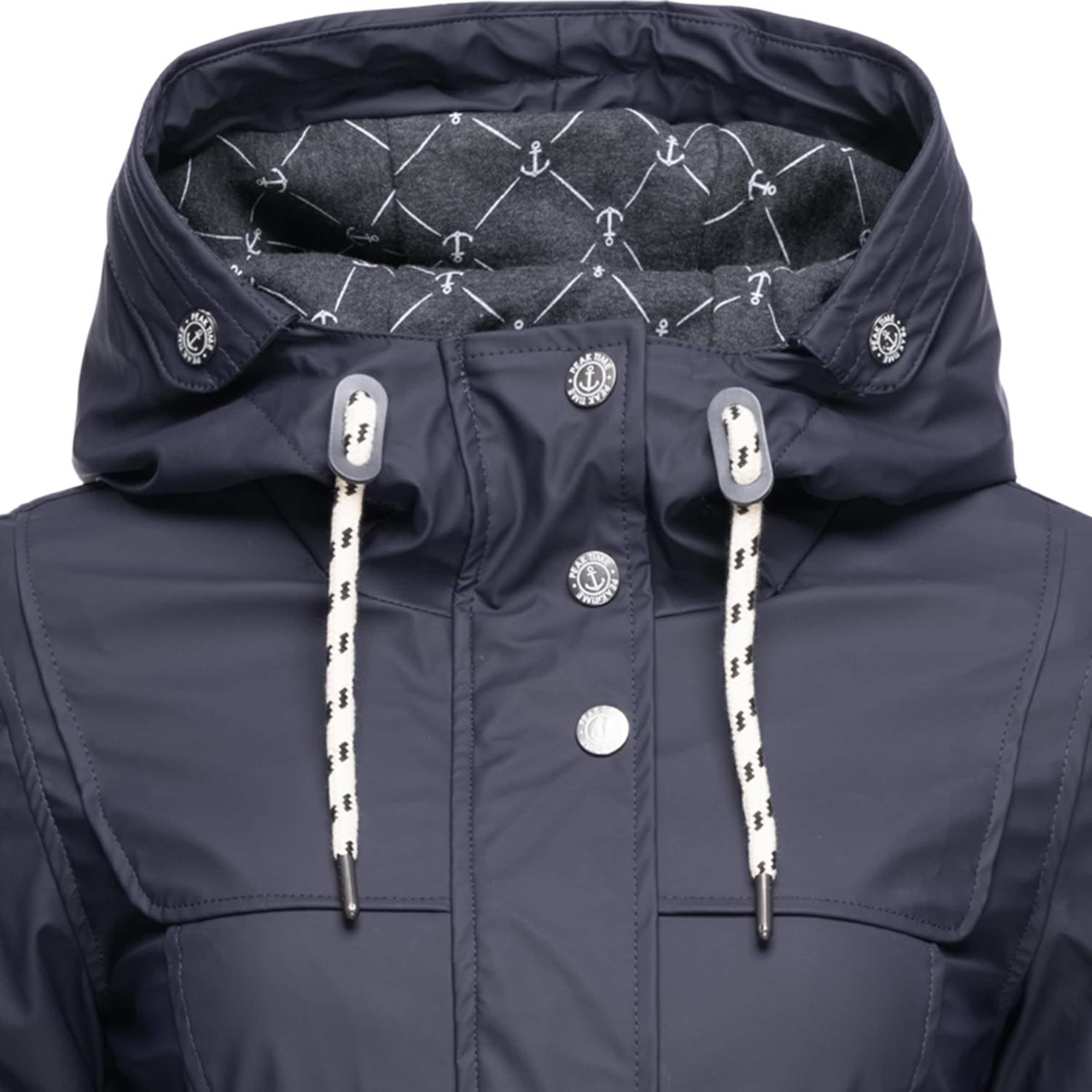 Peak Time Regenjacke in Blau