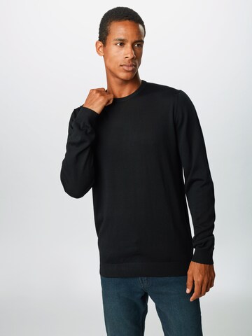 Matinique Regular Fit Pullover 'Margrate' in Schwarz: Vorderseite
