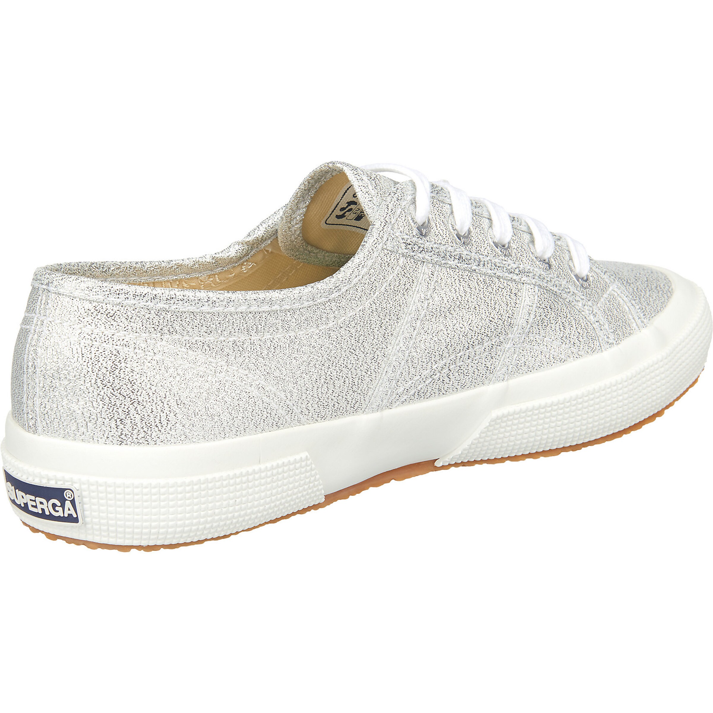 SUPERGA Trampki niskie 'Cotu Classic' w kolorze srebrny