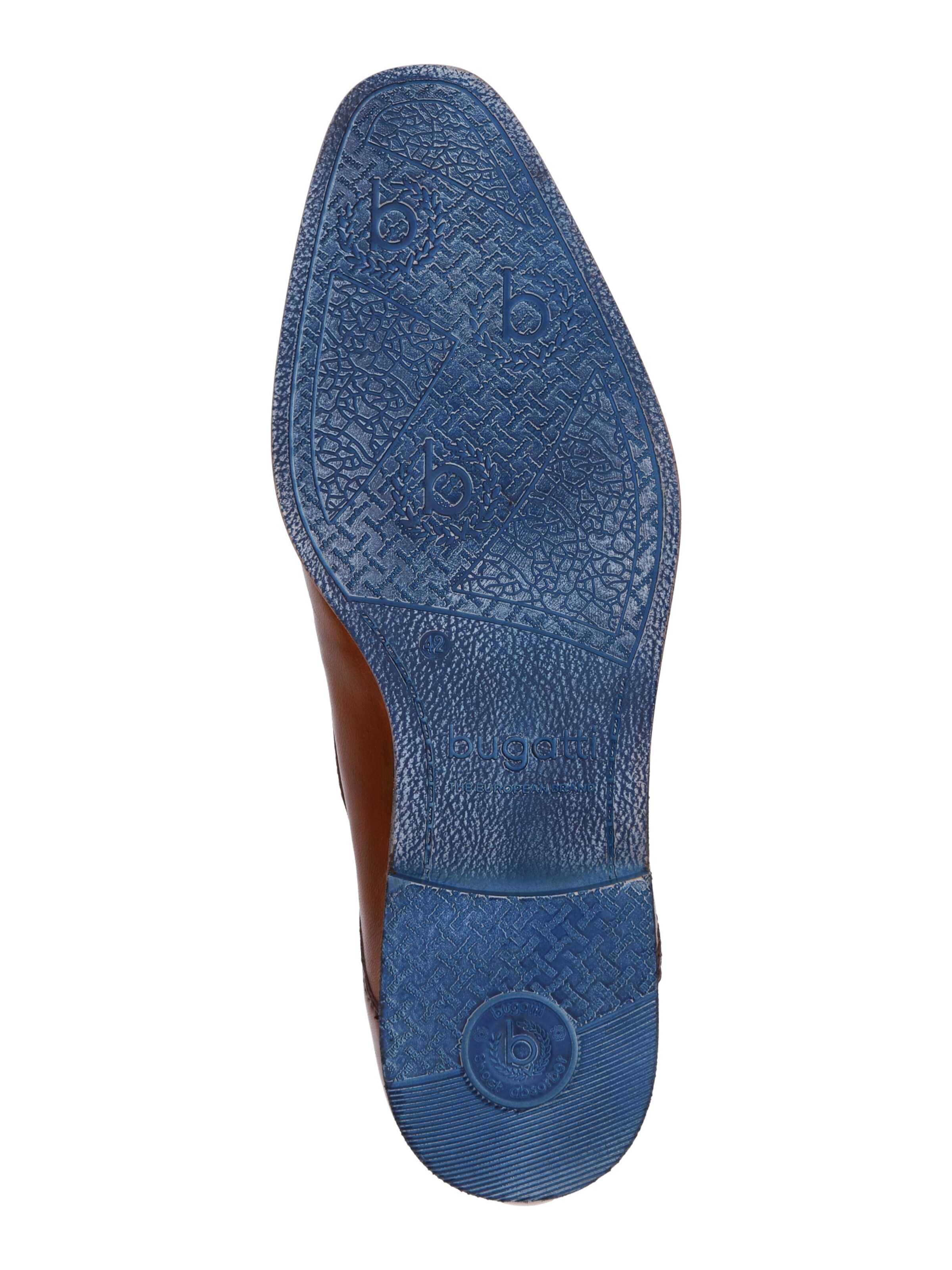 brūns bugatti Kurpes ar šņorēm 'Morino': no apakšas