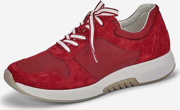 GABOR Sneakers laag in Rood: voorkant