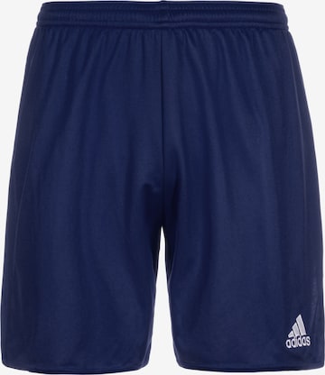 ADIDAS SPORTSWEAR Regular Workout Pants 'Parma 16' in Blue: front