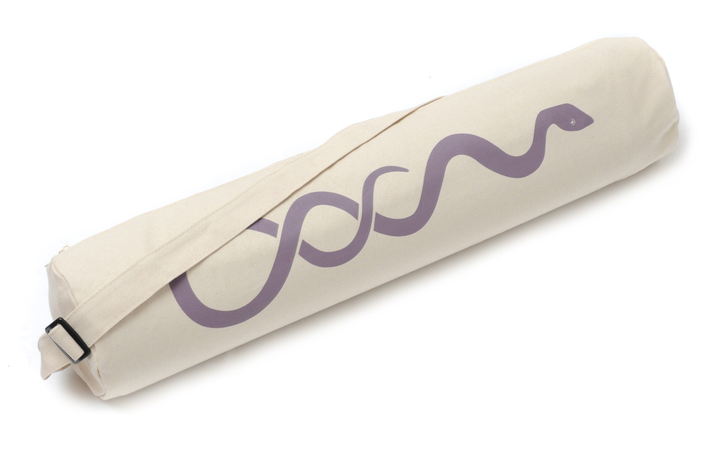 YOGISTAR.COM - Yogatasche Basic - Zip - Cotton - Art Collection - 65 Cm in beige