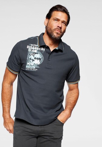 Man's World Shirt in Blue: front