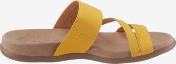 GABOR Mules in Yellow