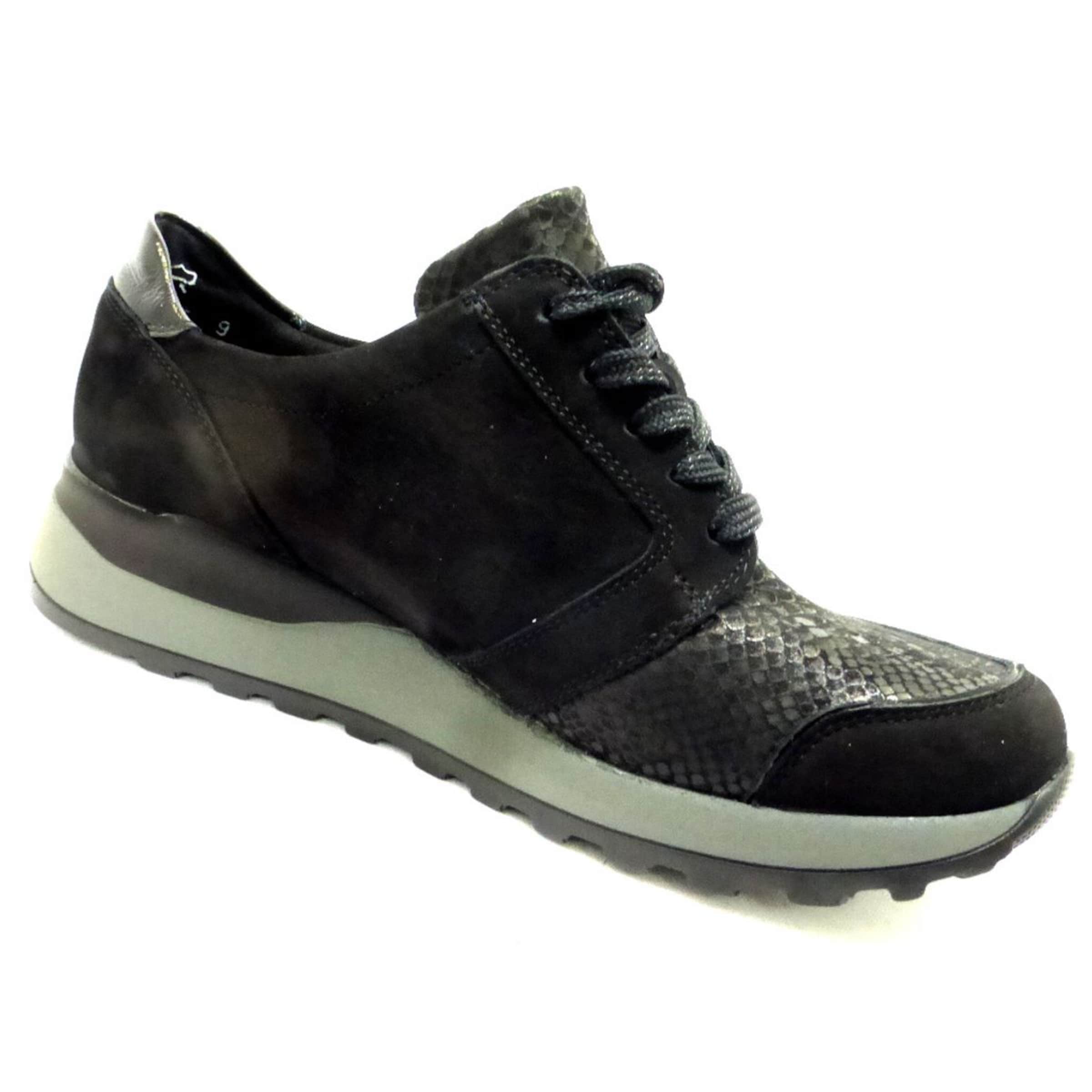 WALDLÄUFER Sneakers laag in Zwart