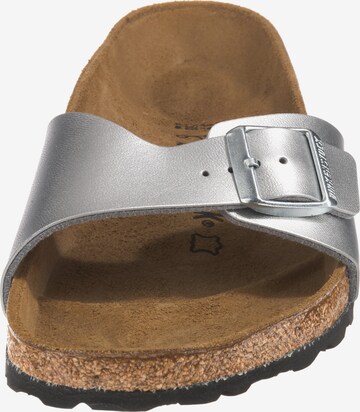 BIRKENSTOCK Pantolette 'Madrid' in Silber