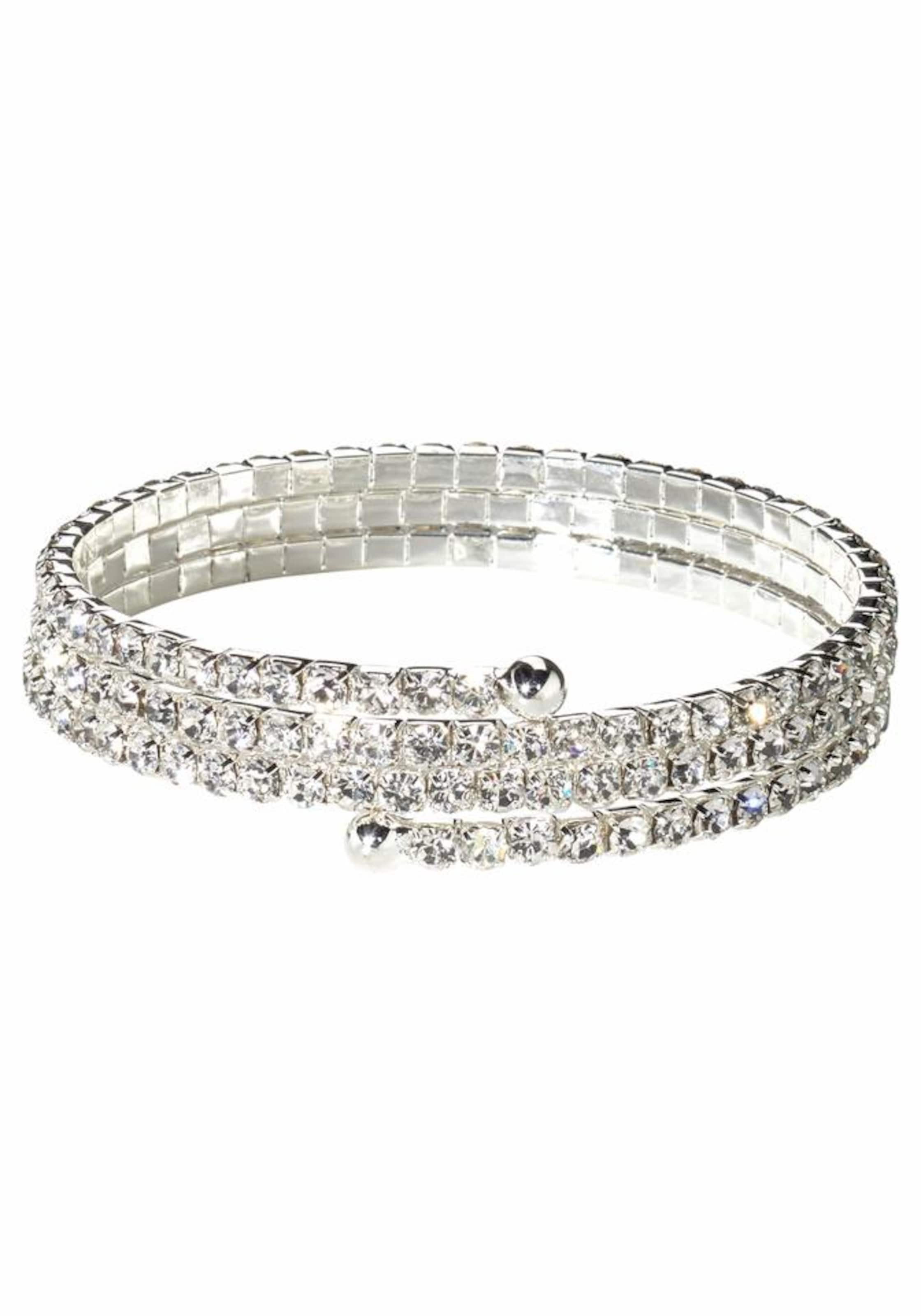 J. Jayz Armband in Silber: Vorderseite