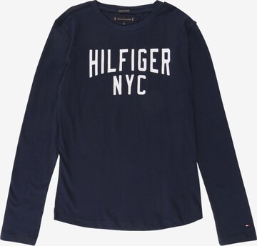 TOMMY HILFIGER Shirt 'Essential' in Zwart: voorkant