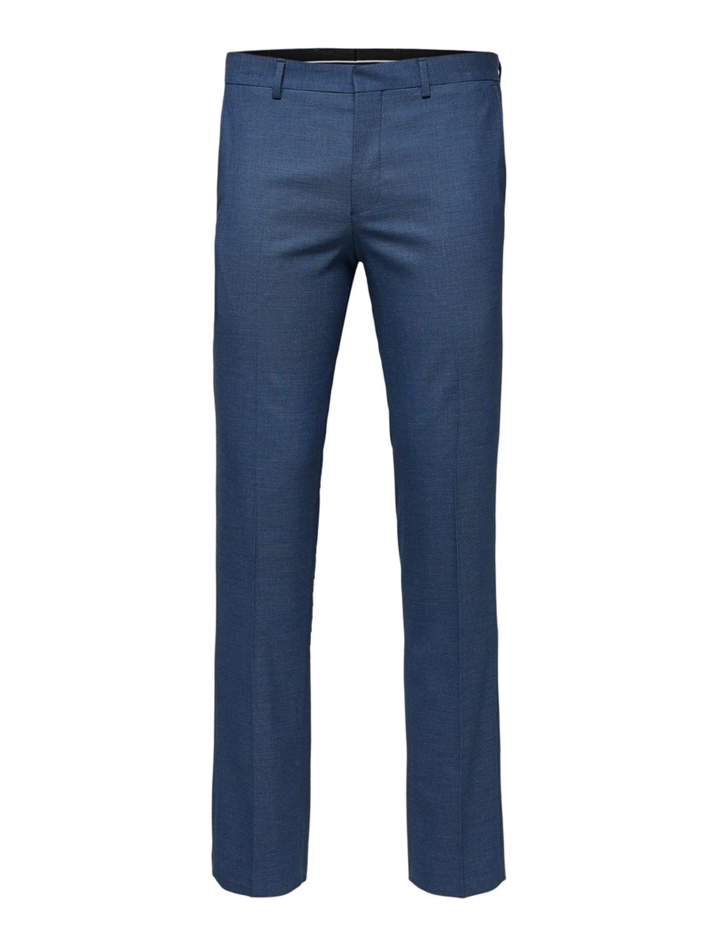 SELECTED HOMME - Bandplooibroek in de kleur Blauw