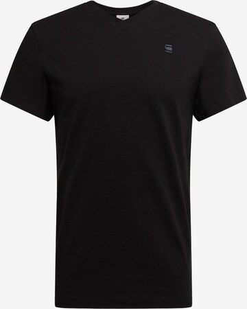 T-Shirt G-Star RAW en noir : devant