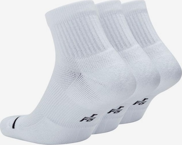 Jordan Athletic Socks in White