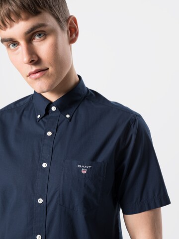 GANT Comfort fit Button Up Shirt in Blue