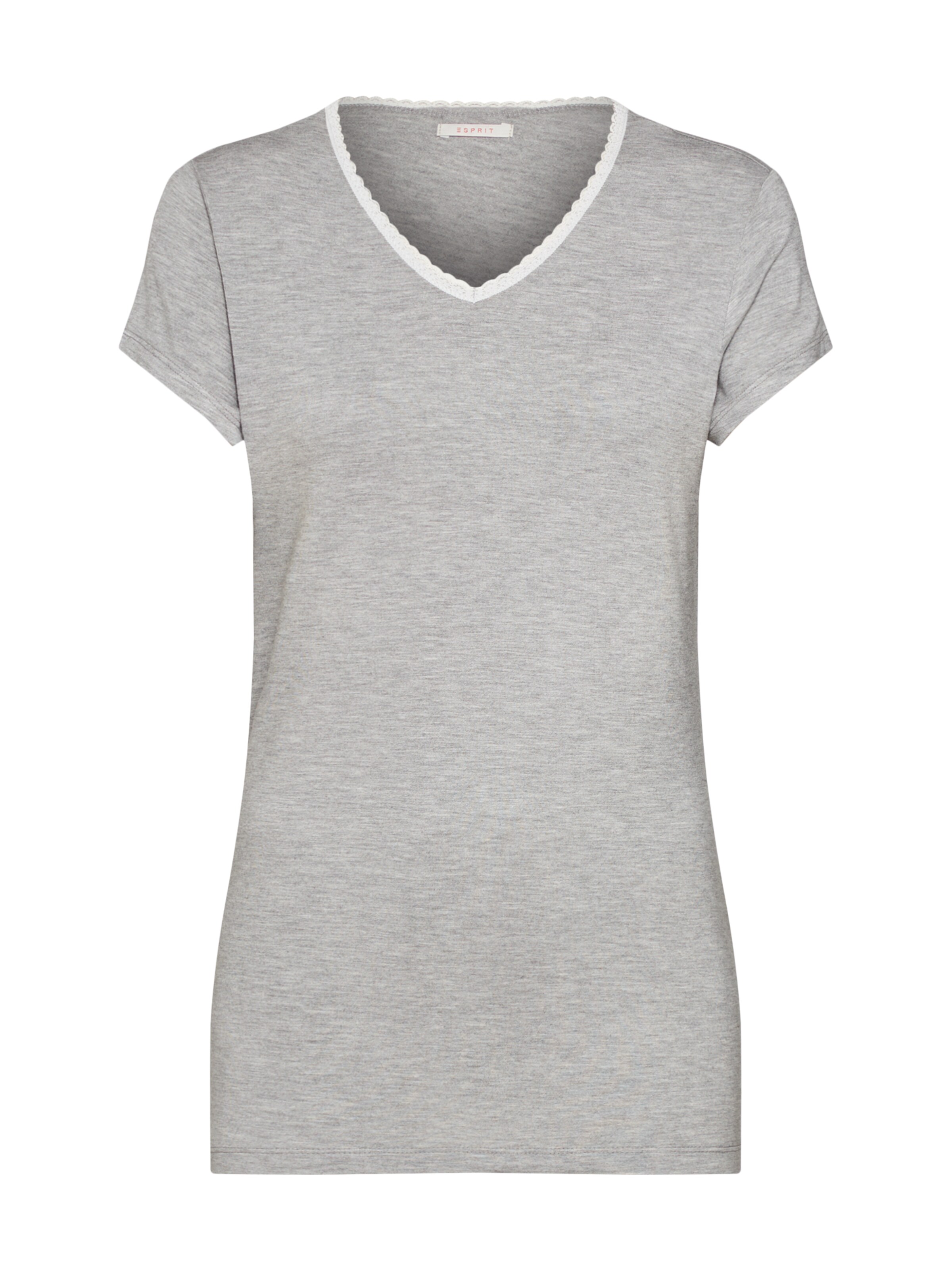 ESPRIT - Slaapshirt 'AMY CAS NW' in de kleur Grijs