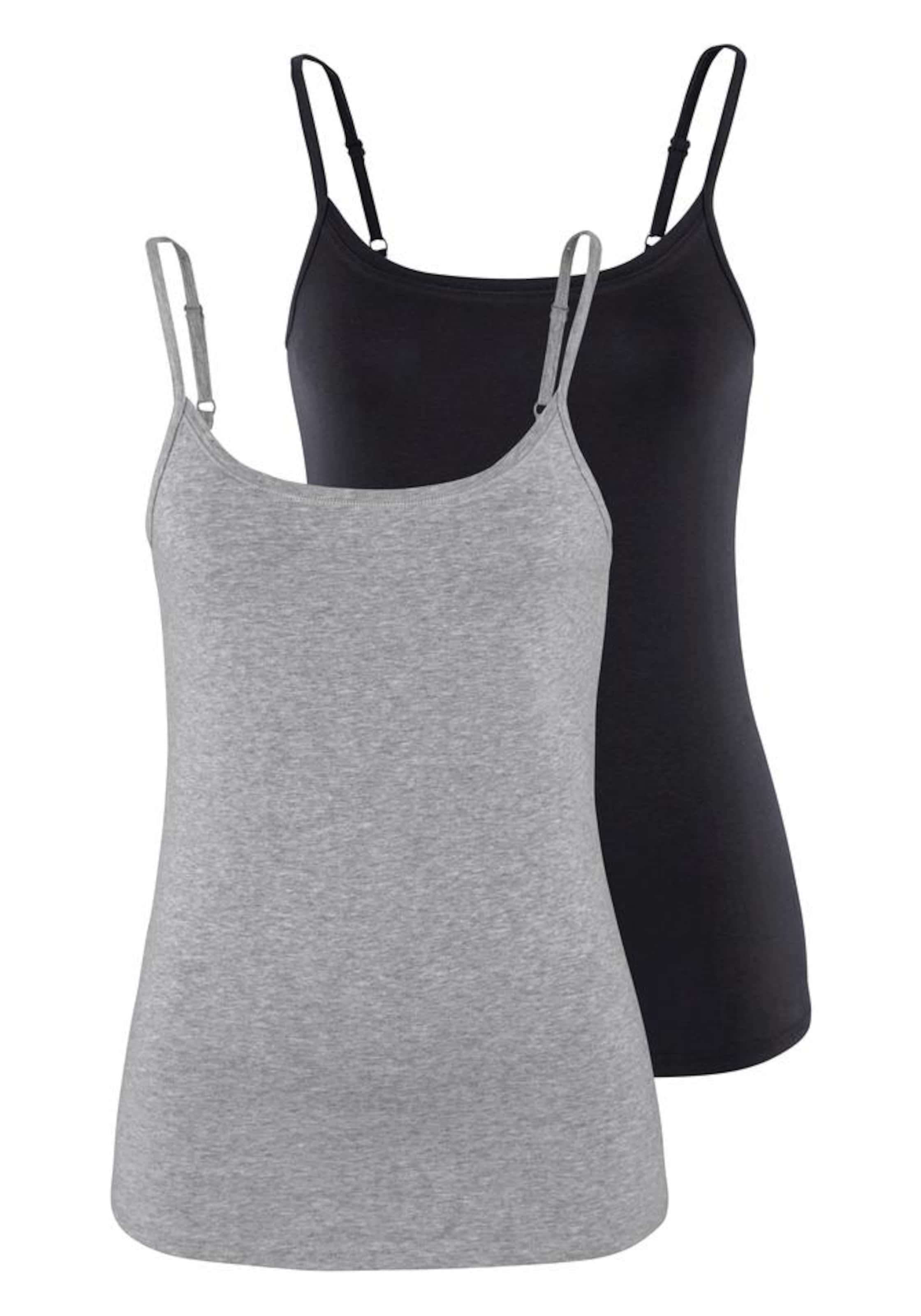 VIVANCE Top w kolorze szary: przód