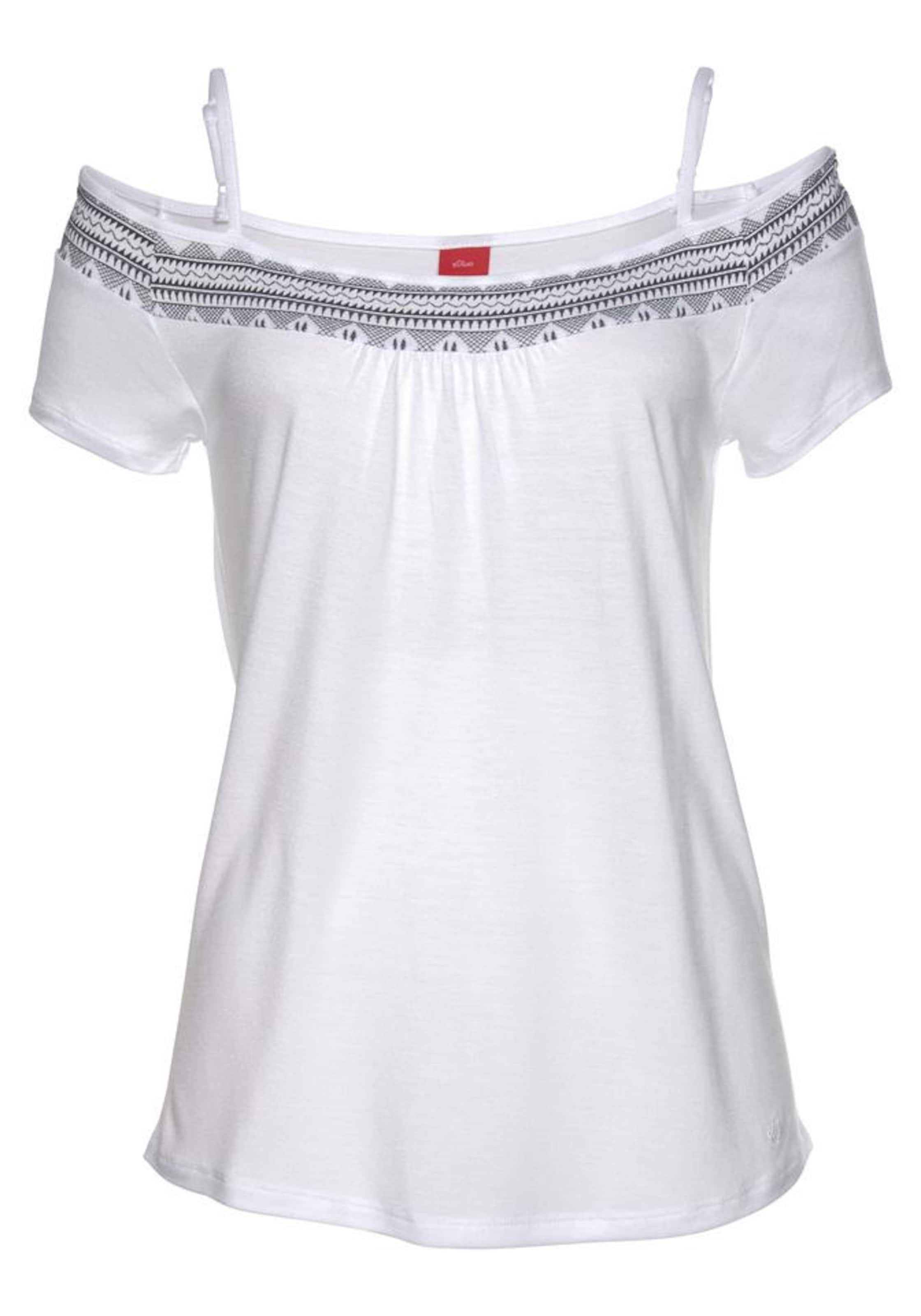 s.Oliver Shirt in White: front