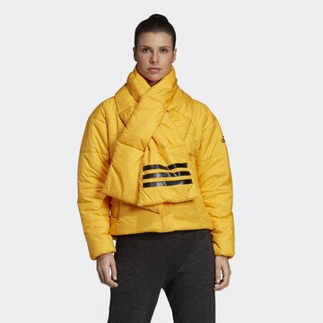 ADIDAS PERFORMANCE Outdoor jacket 'Big Baffle' in Yellow: front