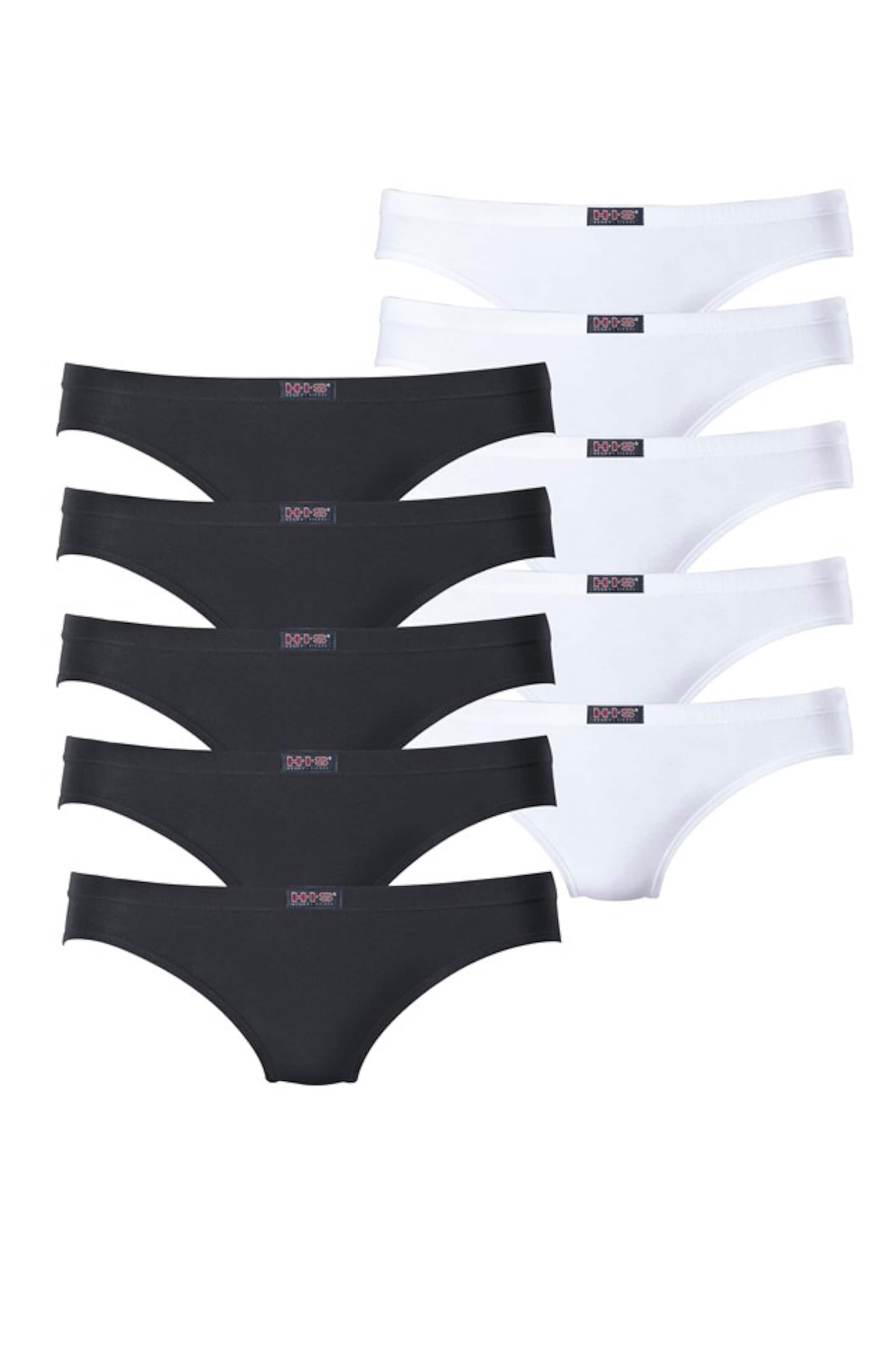 H.I.S Tanga – černá: přední strana