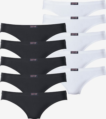 H.I.S - Tanga em preto: frente