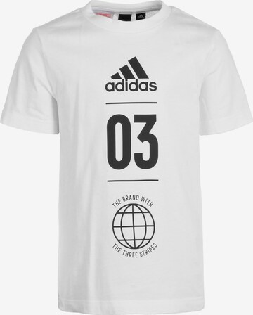 ADIDAS PERFORMANCE Shirt 'Sport' in Weiß: predná strana