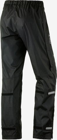 VAUDE Regular Outdoor Pants 'Fluid' in Black