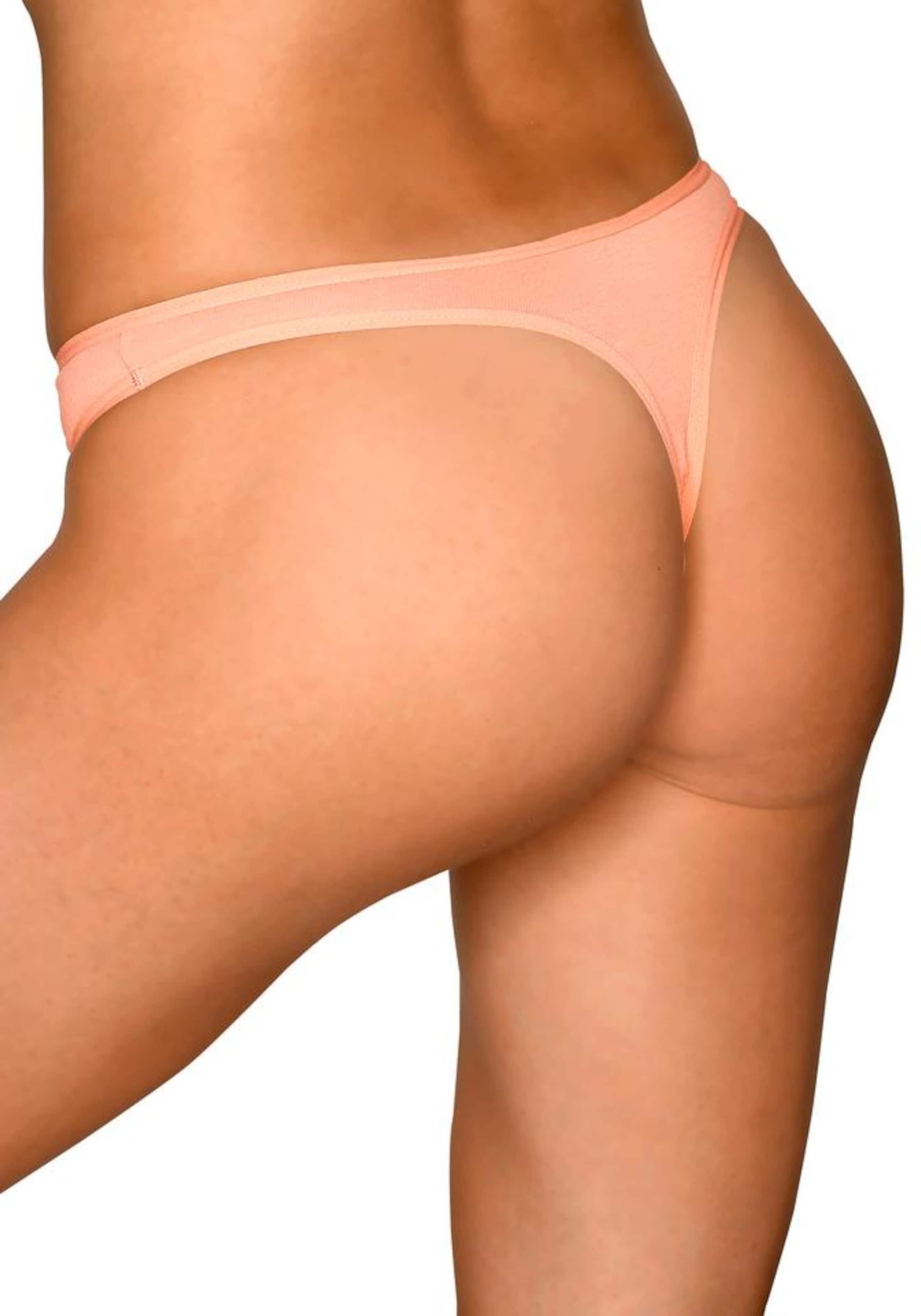 PETITE FLEUR String in Beige