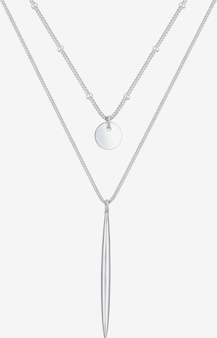 ELLI Ketting in Zilver: voorkant