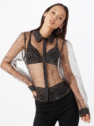 Noisy may Blouse 'MARLA' in Transparant: voorkant