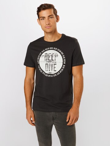 Regular fit Tricou de la TOM TAILOR pe gri: față