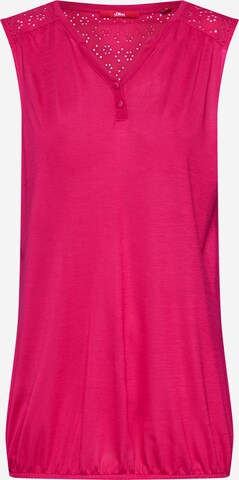 s.Oliver Top in Roze: voorkant