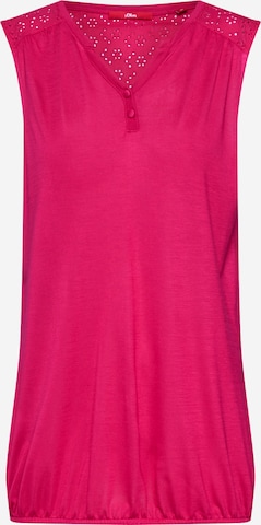 s.Oliver Top in Roze: voorkant