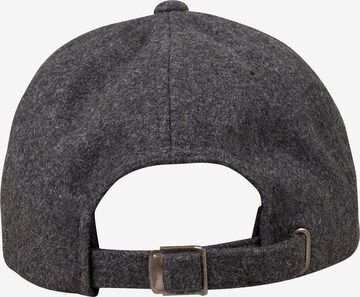 Cappello da baseball 'Melton Wool' di Flexfit in grigio