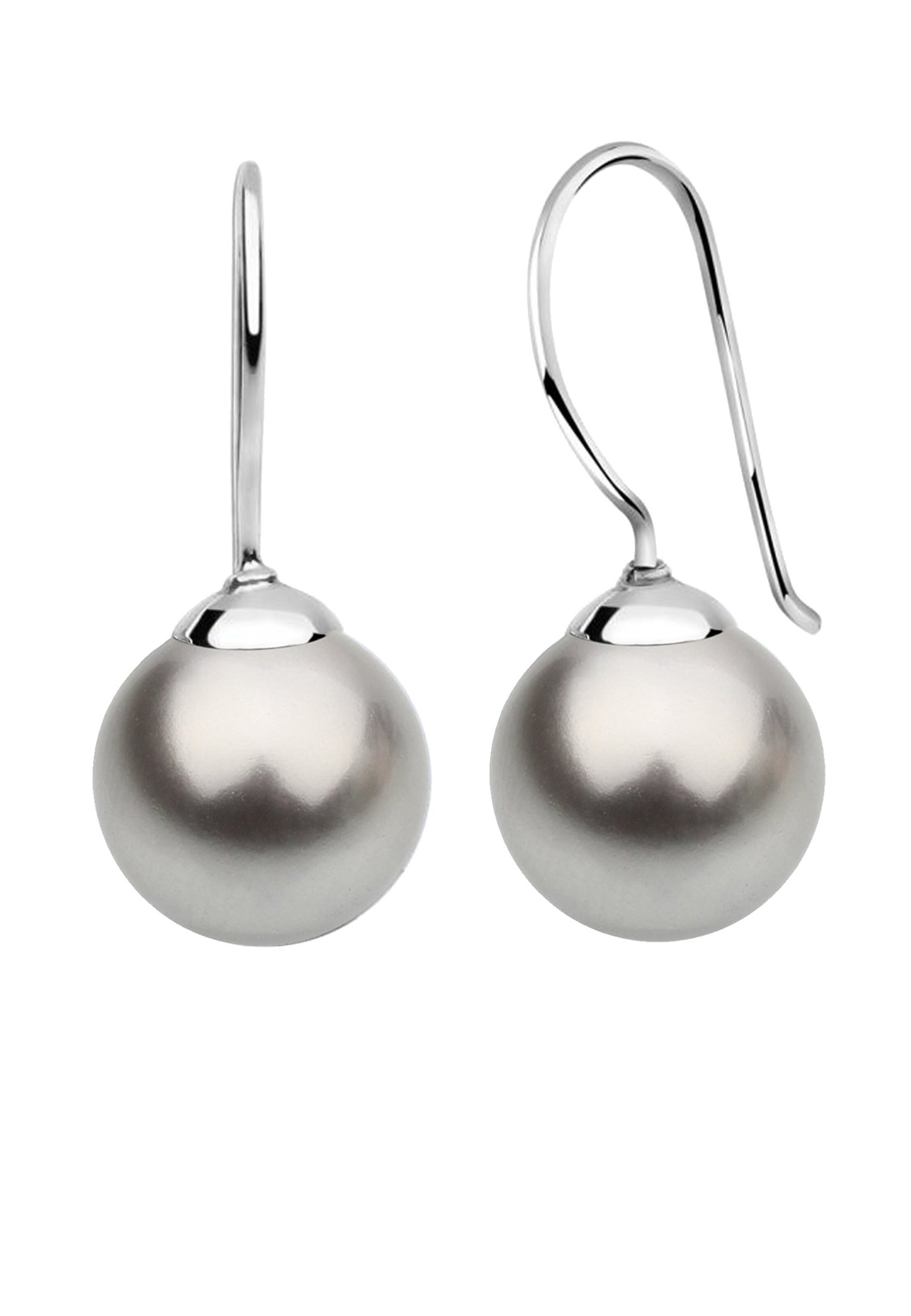 Nenalina Earrings in Grey: front