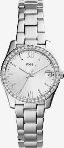 FOSSIL Analoog horloge 'Scarlette' in Zilver: voorkant