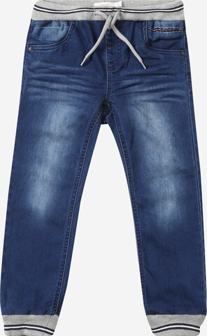 NAME IT Tapered Jeans 'NMMBOB' in Blauw: voorkant