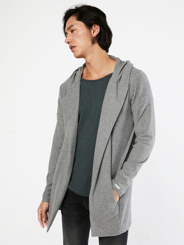 Key Largo Knit Cardigan 'Kalle' in Grey: front